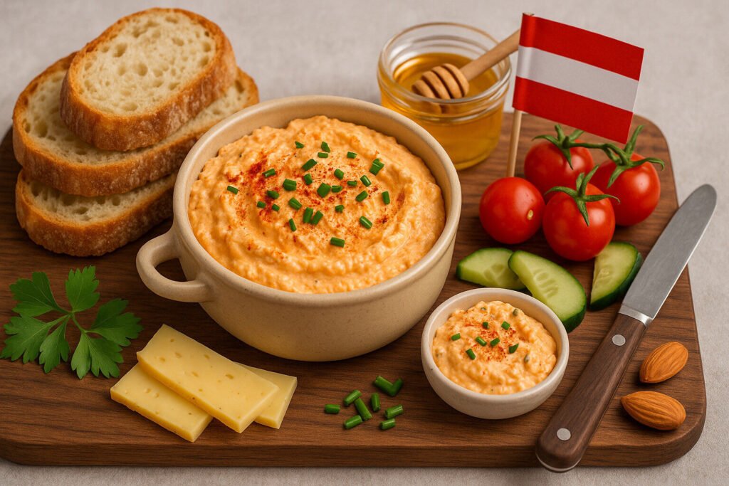 Authentischer Liptauer Käse aus Österreich