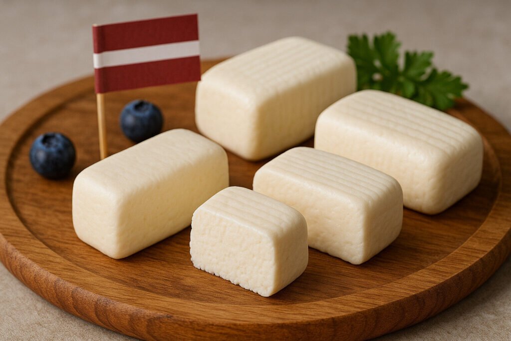 Entdecken Sie Biezpiena sieriņš Käse aus Lettland: Ein köstlicher Genuss