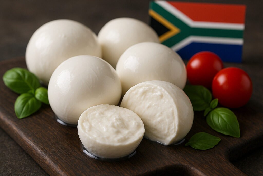 Entdecken Sie Büffel-Mozzarella Käse aus Südafrika
