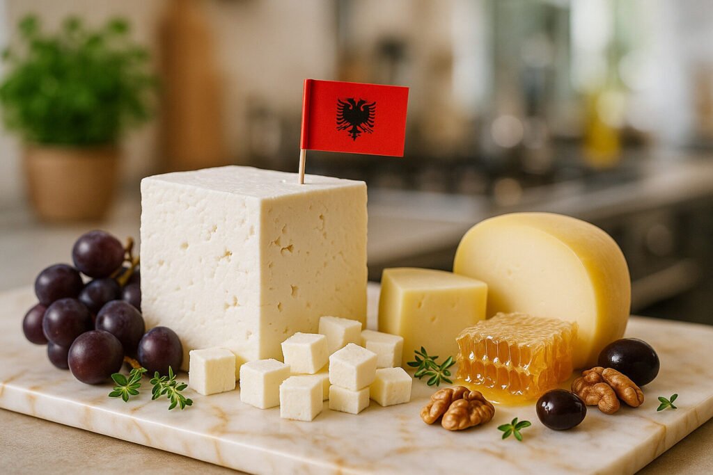 Djathë me djathëza Käse aus Albanien: Entdecken Sie authentischen Geschmack