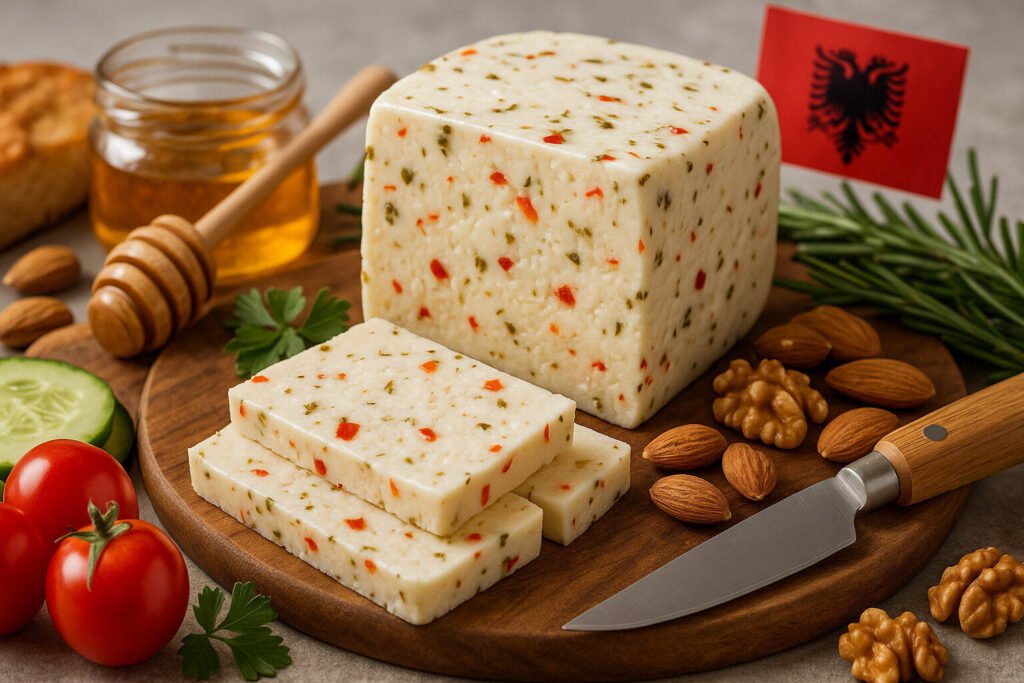 Djathë me Speca Käse aus Albanien: Authentischer albanischer Geschmack