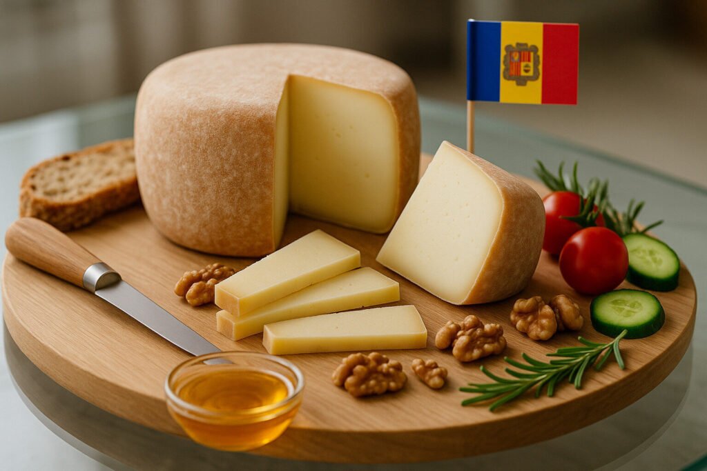 Der authentische Geschmack von Formatge de la Seu d'Urgell Andorra Käse