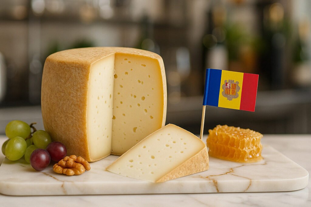 Formatge de oveja andorrana: Geschmack und Herstellung