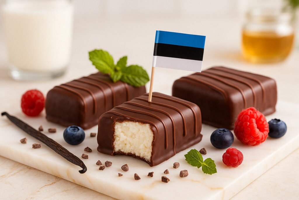Kohuke: Estlands beliebter süßer Quarksnack