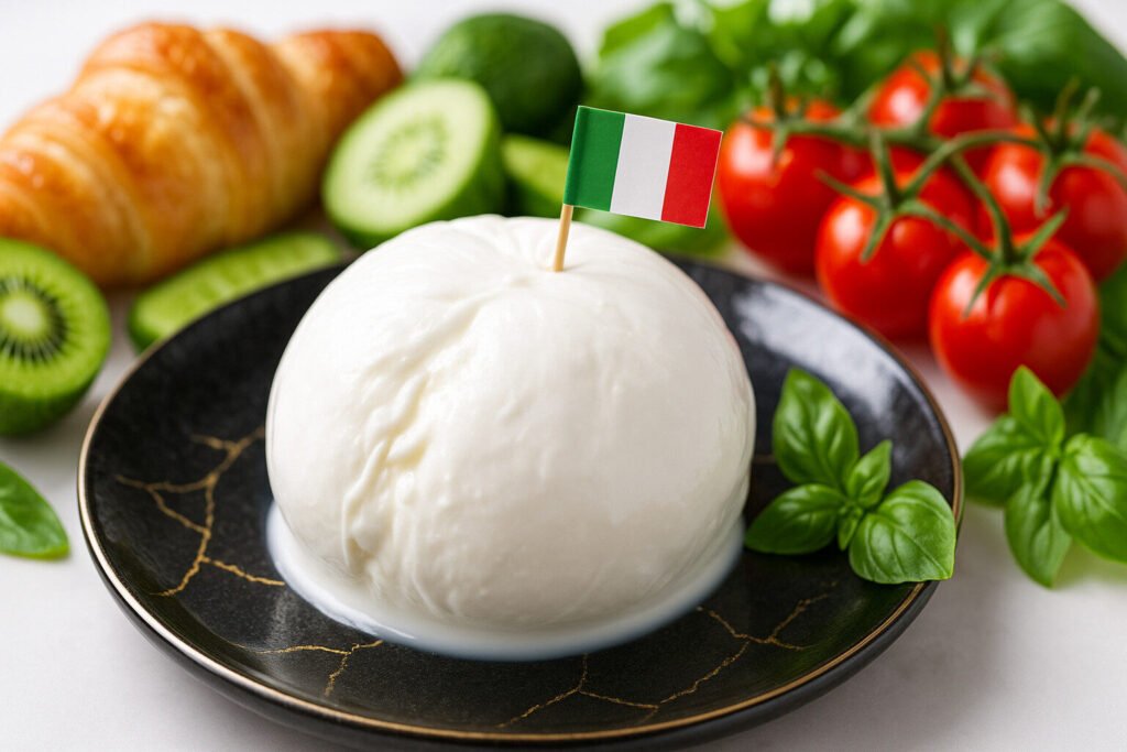 Mozzarella di Bufala Campana: Italienischer Käse