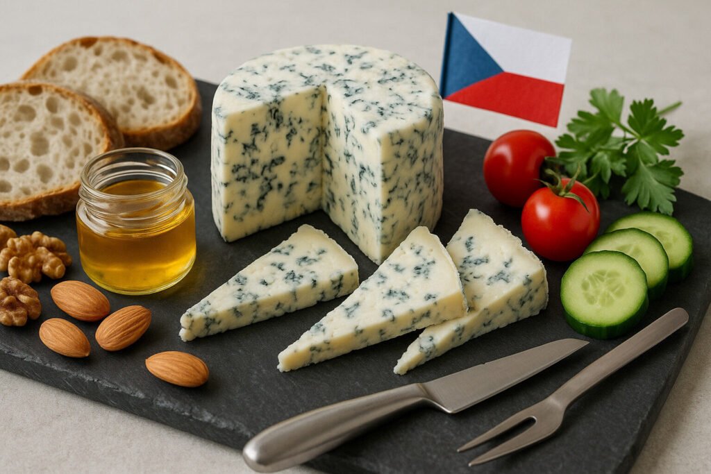 Plesnivec Blauschimmelkäse aus Tschechien