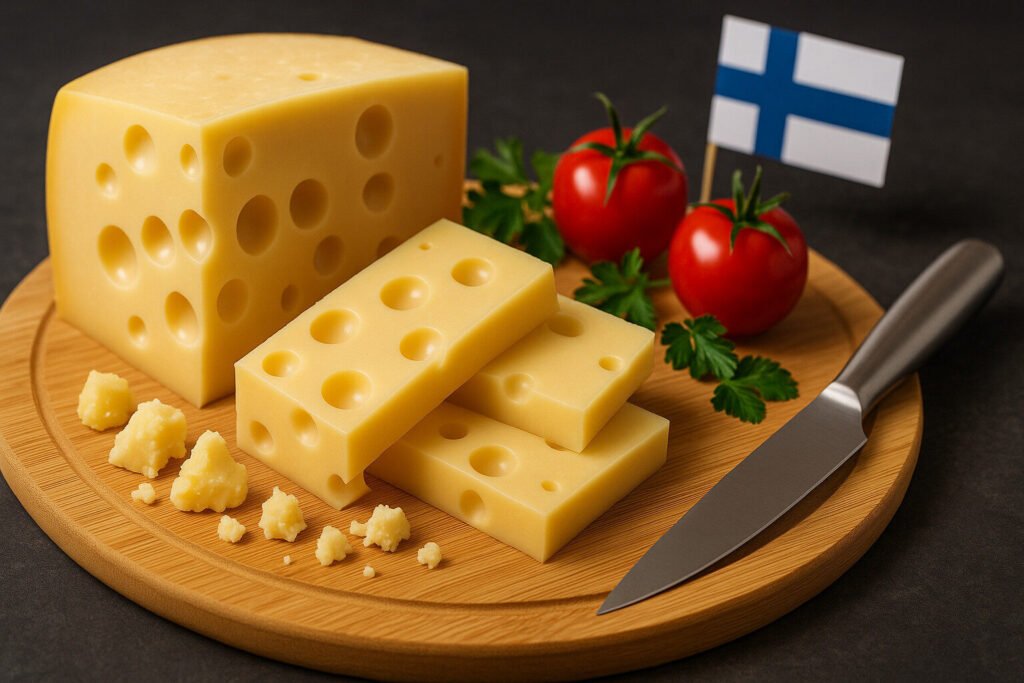 Entdecken Sie Punaleima Emmental Käse aus Finnland