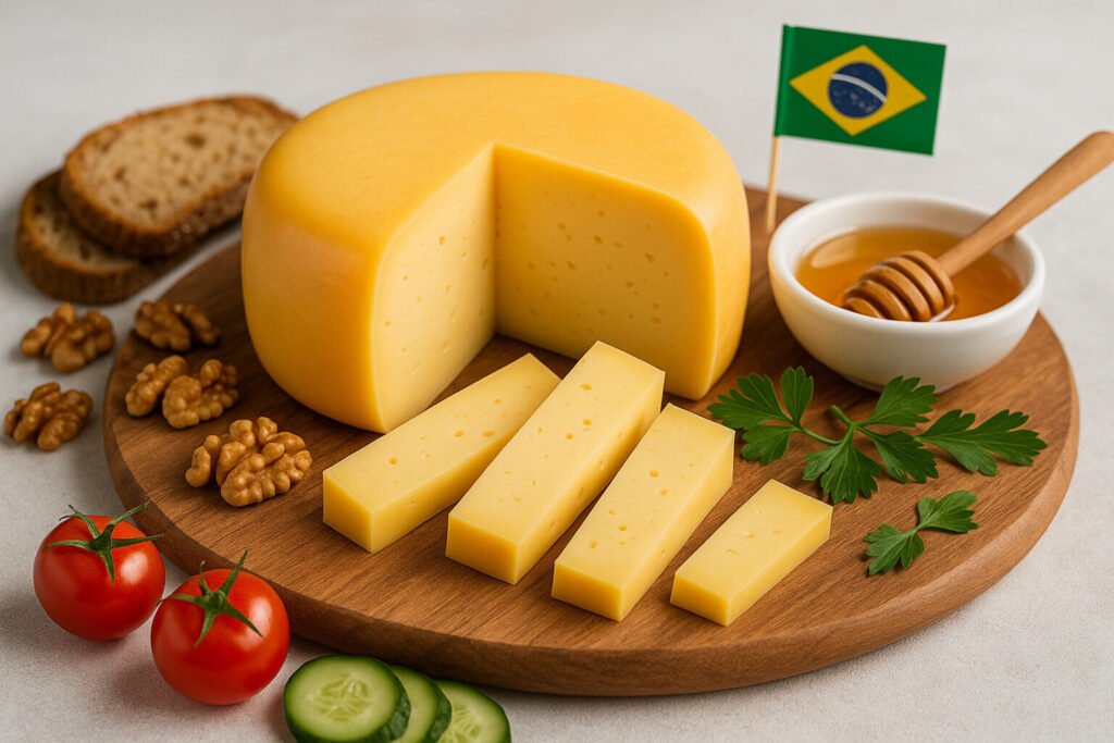 Entdecken Sie Queijo Prato Käse aus Brasilien