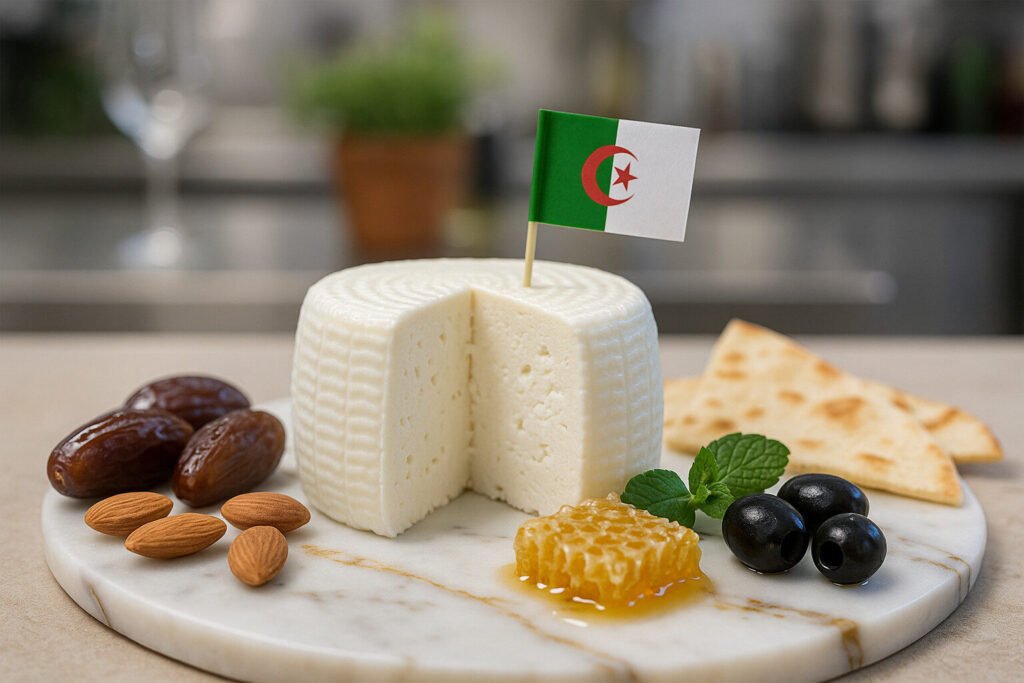 Tazart n'Bechar Käse aus Algerien: Authentischer algerischer Geschmack