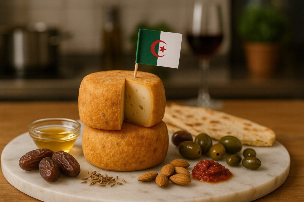 Tikourarin Käse aus Algerien: Authentische afrikanische Milchprodukte